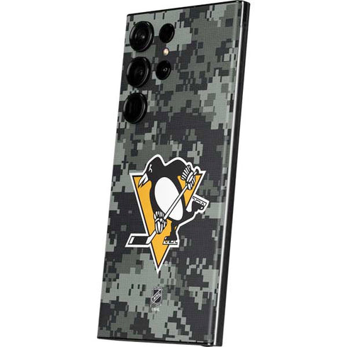 NHL Pittsburgh Penguins Camo Galaxy S23 Ultra Skin