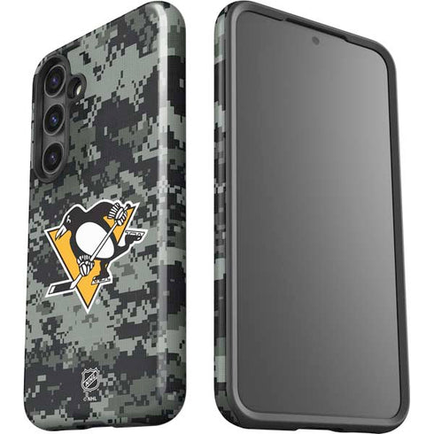 NHL Pittsburgh Penguins Camo Galaxy S24 Impact Case