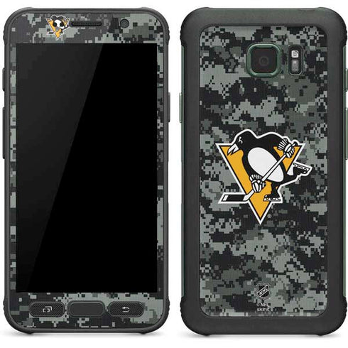 NHL Pittsburgh Penguins Camo Galaxy S7 Active Skin