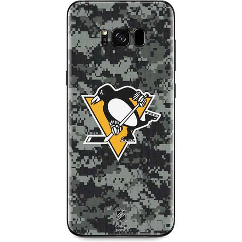 NHL Pittsburgh Penguins Camo Galaxy S8 Plus Skin