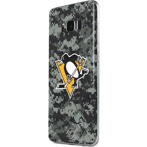 NHL Pittsburgh Penguins Camo Galaxy S8 Skin