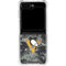 NHL Pittsburgh Penguins Camo Galaxy Z Flip5 5G Clear Case