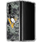 NHL Pittsburgh Penguins Camo Galaxy Z Fold4 5G Clear Case