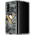 NHL Pittsburgh Penguins Camo Galaxy Z Fold4 5G Clear Case