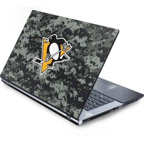 NHL Pittsburgh Penguins Camo Generic Laptop Skin