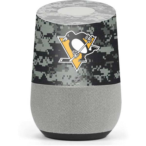 NHL Pittsburgh Penguins Camo Google Home Skin