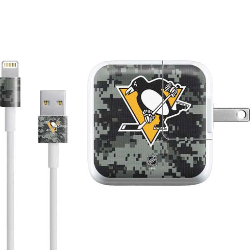 NHL Pittsburgh Penguins Camo iPad Charger (10W USB) Skin