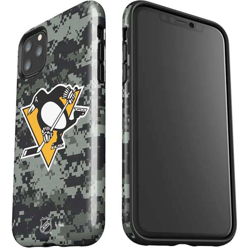 NHL Pittsburgh Penguins Camo iPhone 11 Pro Max Impact Case