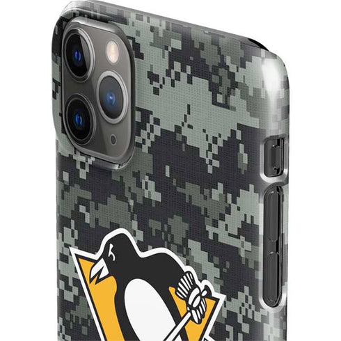 NHL Pittsburgh Penguins Camo iPhone 11 Pro Max Lite Case