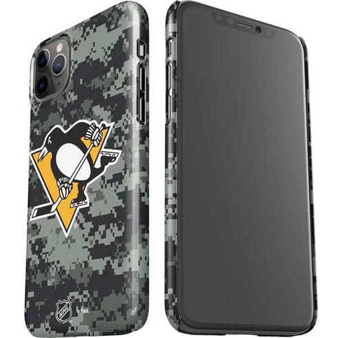 NHL Pittsburgh Penguins Camo iPhone 11 Pro Max Lite Case