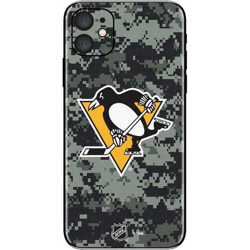 NHL Pittsburgh Penguins Camo iPhone 11 Skin