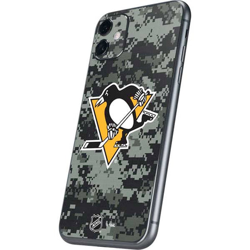 NHL Pittsburgh Penguins Camo iPhone 11 Skin