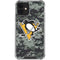 NHL Pittsburgh Penguins Camo iPhone 12 Clear Case