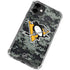 NHL Pittsburgh Penguins Camo iPhone 12 Clear Case