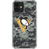 NHL Pittsburgh Penguins Camo iPhone 12 Mini Clear Case