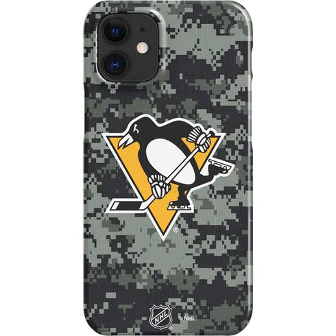 NHL Pittsburgh Penguins Camo iPhone 12 Mini Lite Case