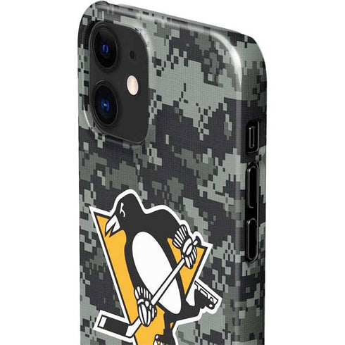 NHL Pittsburgh Penguins Camo iPhone 12 Mini Lite Case