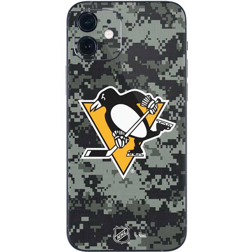 NHL Pittsburgh Penguins Camo iPhone 12 Mini Skin