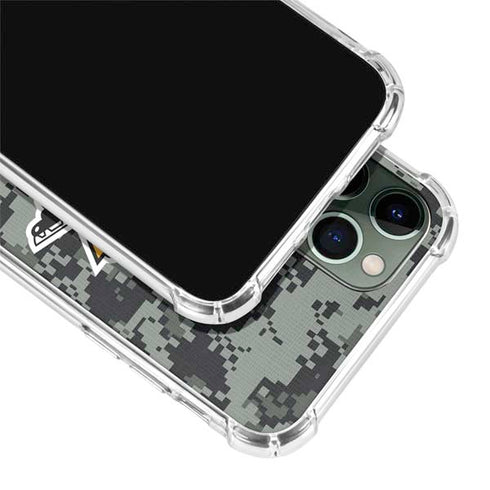 NHL Pittsburgh Penguins Camo iPhone 12 Pro Clear Case
