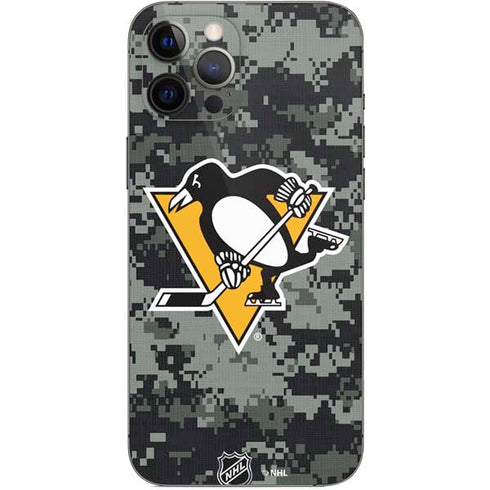 NHL Pittsburgh Penguins Camo iPhone 12 Pro Max Skin