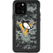 NHL Pittsburgh Penguins Camo iPhone 12 Pro Waterproof Case