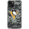 NHL Pittsburgh Penguins Camo iPhone 13 Clear Case