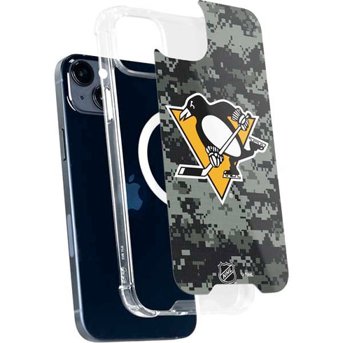 NHL Pittsburgh Penguins Camo iPhone 13 MagSafe Case