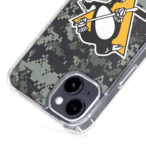 NHL Pittsburgh Penguins Camo iPhone 13 MagSafe Case