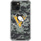NHL Pittsburgh Penguins Camo iPhone 13 Mini Clear Case