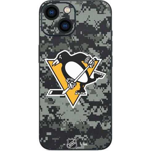 NHL Pittsburgh Penguins Camo iPhone 13 Mini Skin