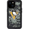 NHL Pittsburgh Penguins Camo iPhone 13 Mini Waterproof Case