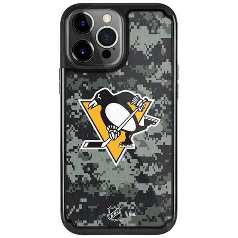 NHL Pittsburgh Penguins Camo iPhone 13 Pro Cargo Case
