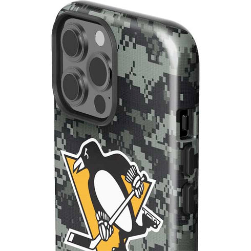 NHL Pittsburgh Penguins Camo iPhone 13 Pro Max Impact Case