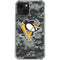 NHL Pittsburgh Penguins Camo iPhone 14 Clear Case
