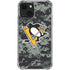 NHL Pittsburgh Penguins Camo iPhone 14 Plus Clear Case