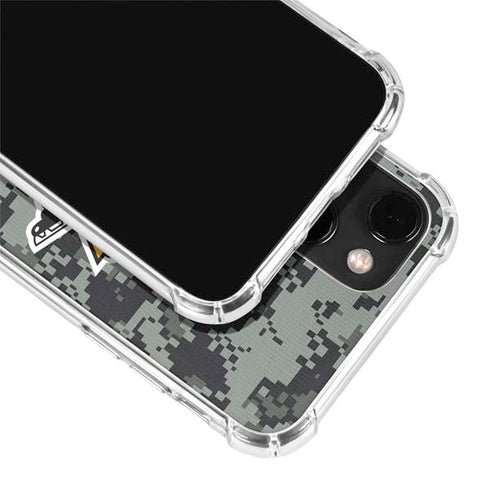 NHL Pittsburgh Penguins Camo iPhone 14 Plus Clear Case