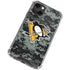 NHL Pittsburgh Penguins Camo iPhone 14 Plus Clear Case