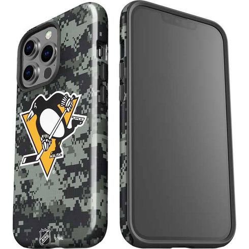 NHL Pittsburgh Penguins Camo iPhone 15 Pro Impact Case