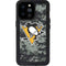NHL Pittsburgh Penguins Camo iPhone 14 Pro Max Waterproof Case