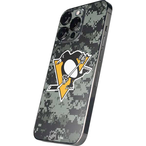 NHL Pittsburgh Penguins Camo iPhone 14 Pro Skin