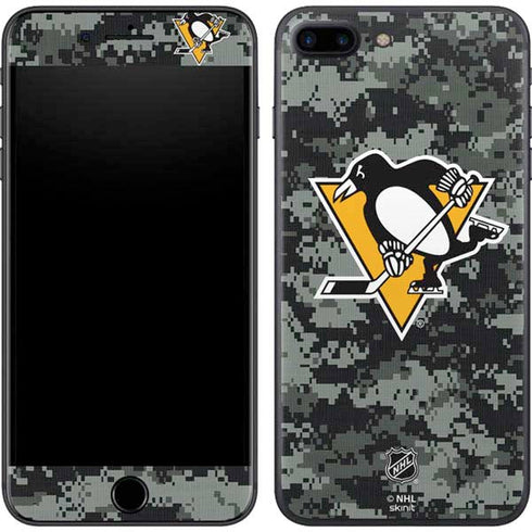 NHL Pittsburgh Penguins Camo iPhone 8 Plus Skin