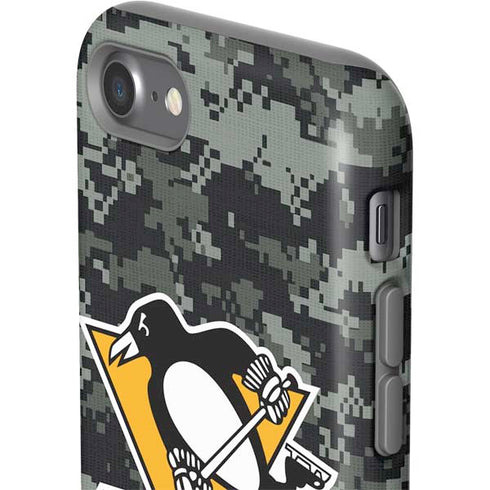 NHL Pittsburgh Penguins Camo iPhone SE (2nd & 3rd Gen) Pro Case