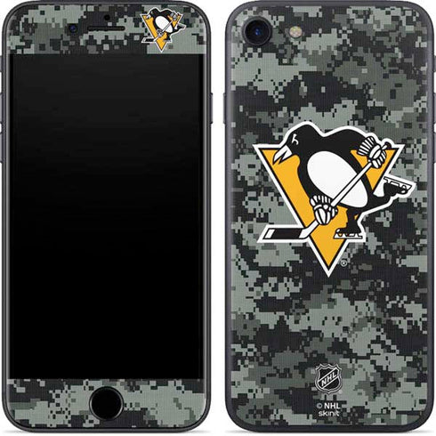 NHL Pittsburgh Penguins Camo iPhone SE (2nd & 3rd Gen) Skin