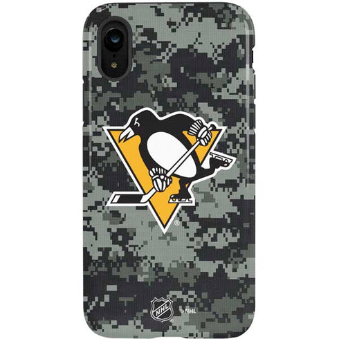 NHL Pittsburgh Penguins Camo iPhone XR Pro Case