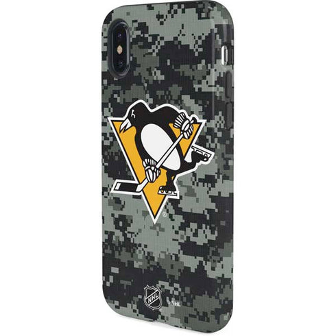 NHL Pittsburgh Penguins Camo iPhone XS Pro Case