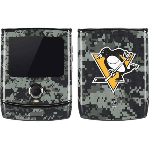 NHL Pittsburgh Penguins Camo Motorola RAZR Skin