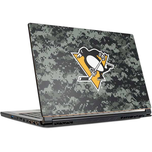 NHL Pittsburgh Penguins Camo MSI GS65 Stealth Laptop Skin