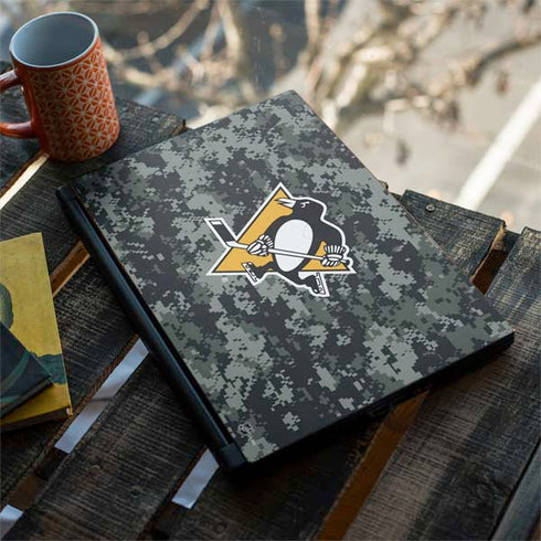 NHL Pittsburgh Penguins Camo MSI GS65 Stealth Laptop Skin