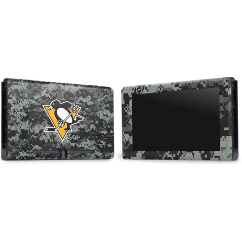 NHL Pittsburgh Penguins Camo Nintendo Switch Bundle Skin