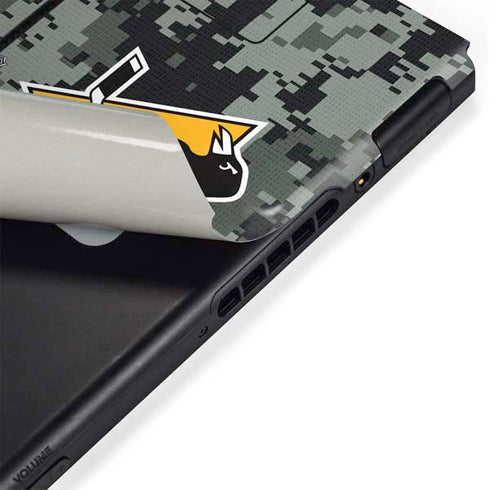NHL Pittsburgh Penguins Camo Nintendo Switch Bundle Skin